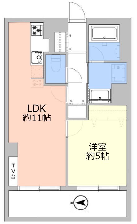 ライオンズマンション成増第3　2階　間取図